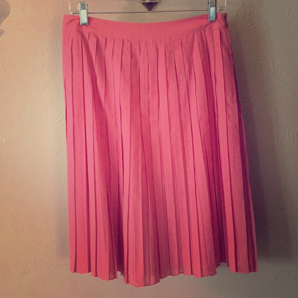 Talbots box-pleated skirt